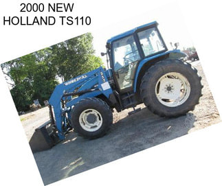 2000 NEW HOLLAND TS110