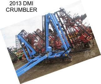 2013 DMI CRUMBLER