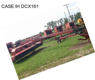 CASE IH DCX161