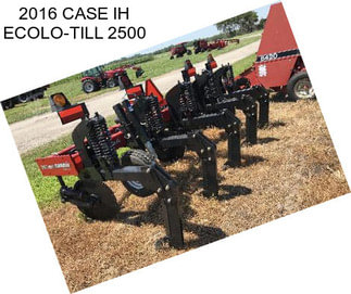 2016 CASE IH ECOLO-TILL 2500