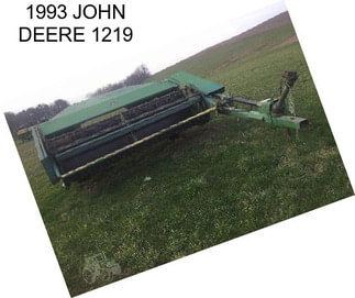 1993 JOHN DEERE 1219