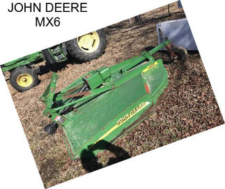 JOHN DEERE MX6