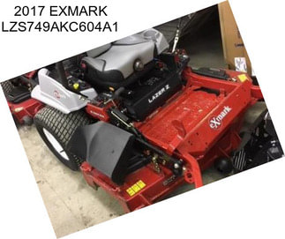2017 EXMARK LZS749AKC604A1