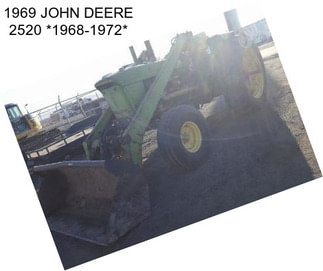 1969 JOHN DEERE 2520 *1968-1972*