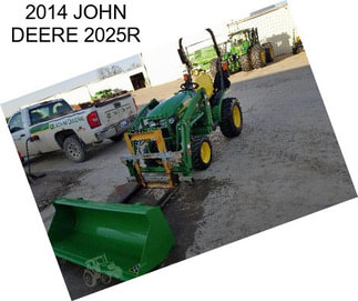 2014 JOHN DEERE 2025R