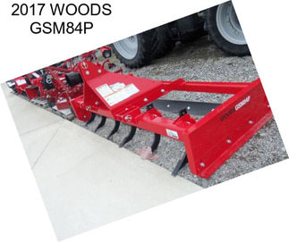 2017 WOODS GSM84P