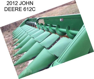 2012 JOHN DEERE 612C