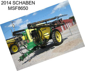 2014 SCHABEN MSF8650