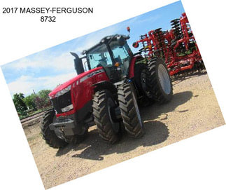 2017 MASSEY-FERGUSON 8732