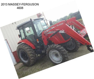 2013 MASSEY-FERGUSON 4608