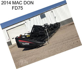 2014 MAC DON FD75