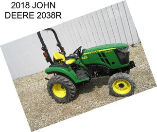 2018 JOHN DEERE 2038R