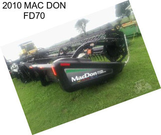 2010 MAC DON FD70