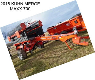 2018 KUHN MERGE MAXX 700