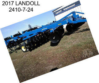 2017 LANDOLL 2410-7-24