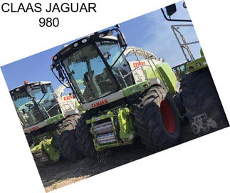 CLAAS JAGUAR 980