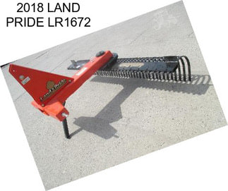 2018 LAND PRIDE LR1672