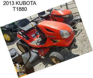 2013 KUBOTA T1880