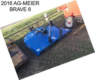 2016 AG-MEIER BRAVE 6