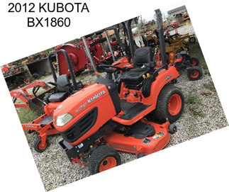 2012 KUBOTA BX1860