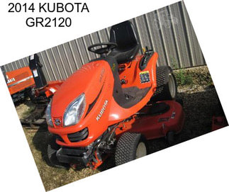 2014 KUBOTA GR2120