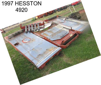1997 HESSTON 4920