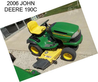 2006 JOHN DEERE 190C