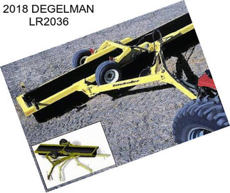 2018 DEGELMAN LR2036