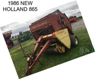 1986 NEW HOLLAND 865