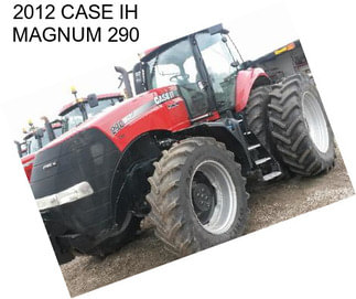 2012 CASE IH MAGNUM 290