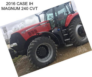 2016 CASE IH MAGNUM 240 CVT