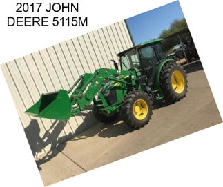 2017 JOHN DEERE 5115M