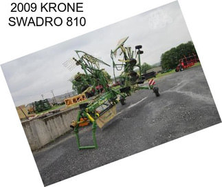 2009 KRONE SWADRO 810