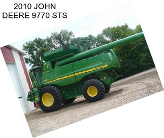 2010 JOHN DEERE 9770 STS