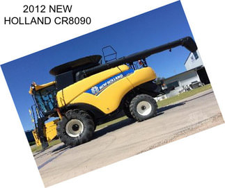 2012 NEW HOLLAND CR8090