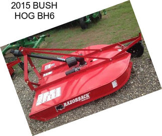 2015 BUSH HOG BH6