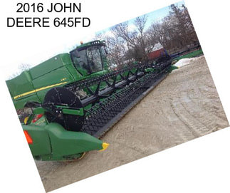 2016 JOHN DEERE 645FD