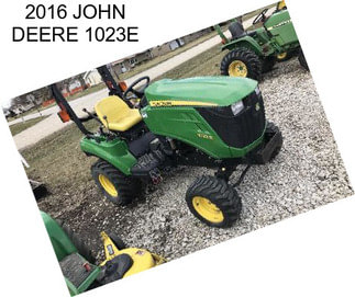 2016 JOHN DEERE 1023E