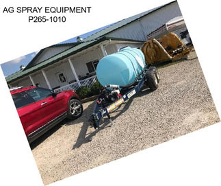 AG SPRAY EQUIPMENT P265-1010