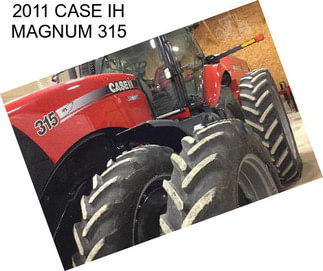 2011 CASE IH MAGNUM 315