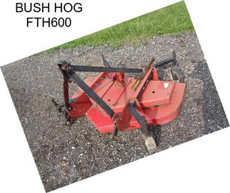 BUSH HOG FTH600