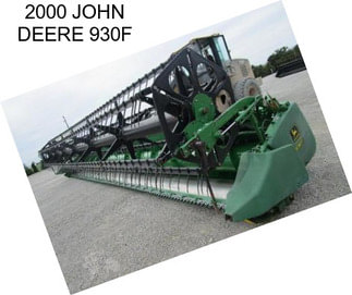 2000 JOHN DEERE 930F