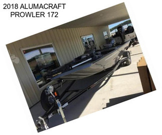 2018 ALUMACRAFT PROWLER 172