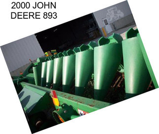 2000 JOHN DEERE 893