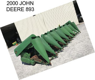 2000 JOHN DEERE 893