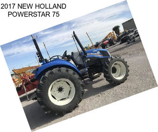 2017 NEW HOLLAND POWERSTAR 75