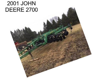 2001 JOHN DEERE 2700