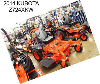 2014 KUBOTA Z724XKW