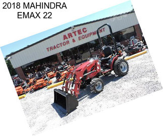 2018 MAHINDRA EMAX 22