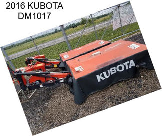 2016 KUBOTA DM1017